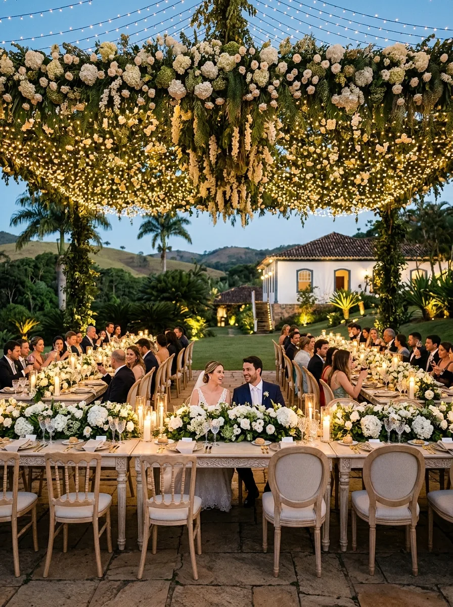 Casamento ao ar livre de Camila e Eduardo em Curitiba